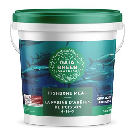 green fish bone|Gaia Fishbone Meal 6.